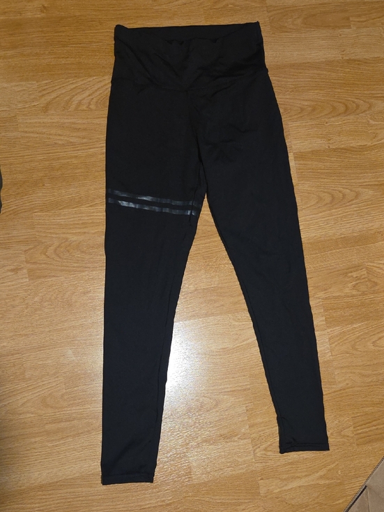 Pants - Girls' Black High-Waist Active Leggings